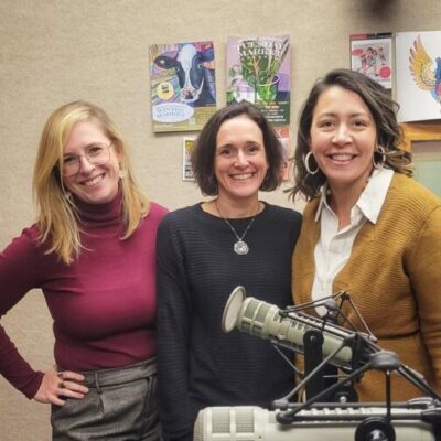 Western Mass Business Show host with Ashley Muspratt and Emily Gaylord
