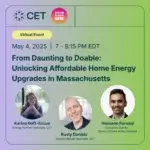 Event description with date, time and speakers