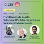 Event description with date, time and speakers