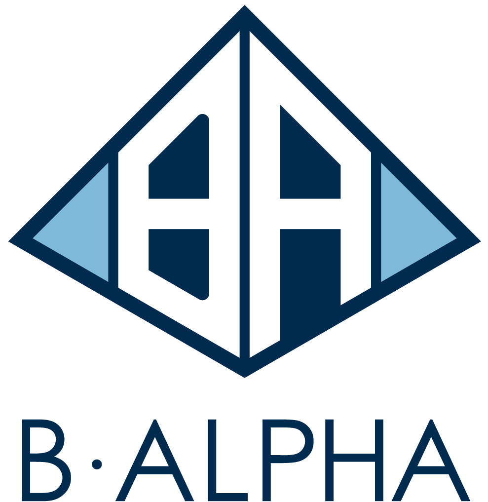 B Alpha Logo