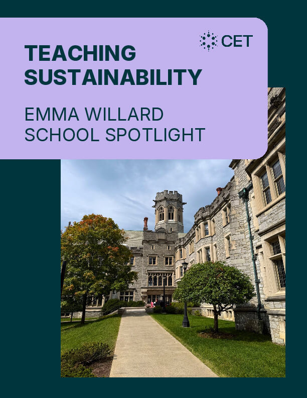 Emma Willard School Spotlight-thumbnail cover for spotlight teaching sustainability